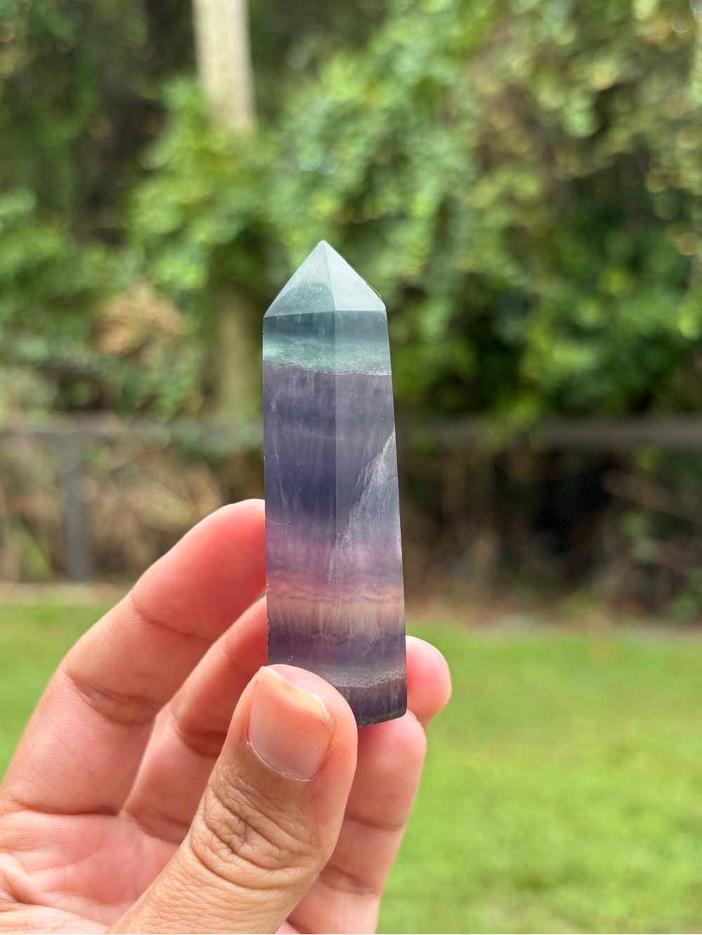 Rainbow Fluorite Tower